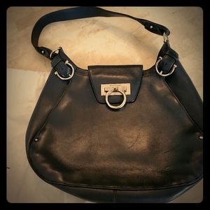 Black Farragamo Bag